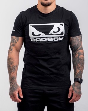 BAD BOY logo classic TSHIRT- black/white
